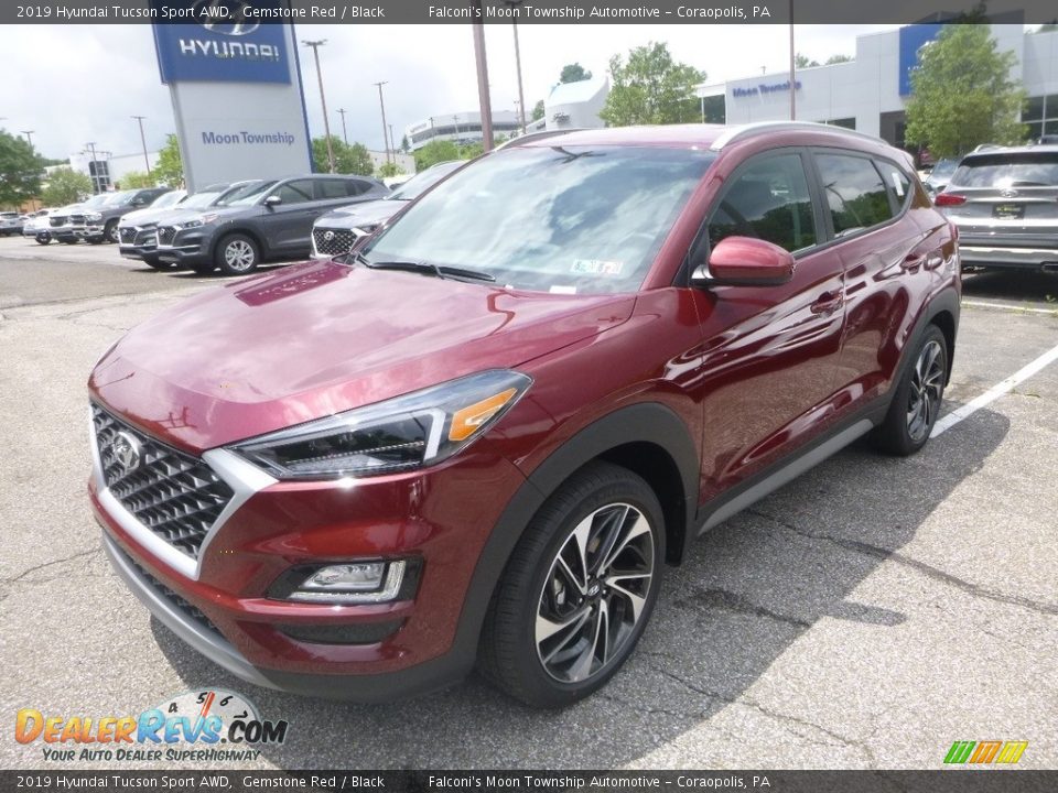 2019 Hyundai Tucson Sport AWD Gemstone Red / Black Photo #5