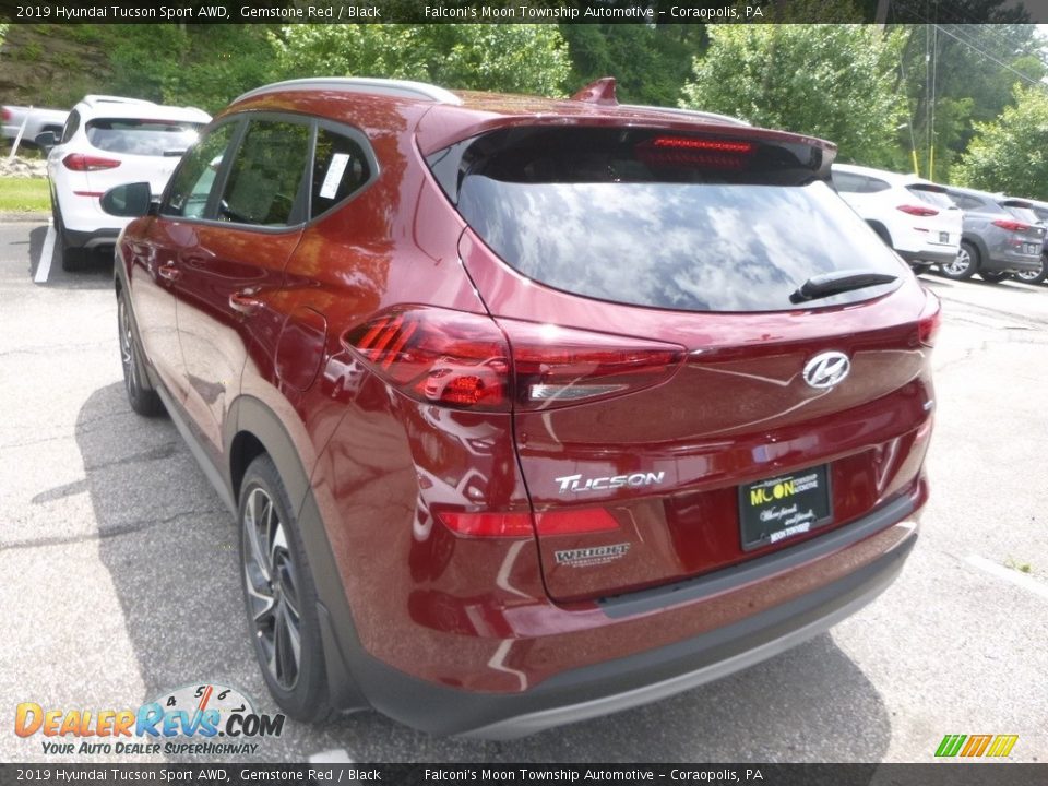 2019 Hyundai Tucson Sport AWD Gemstone Red / Black Photo #6