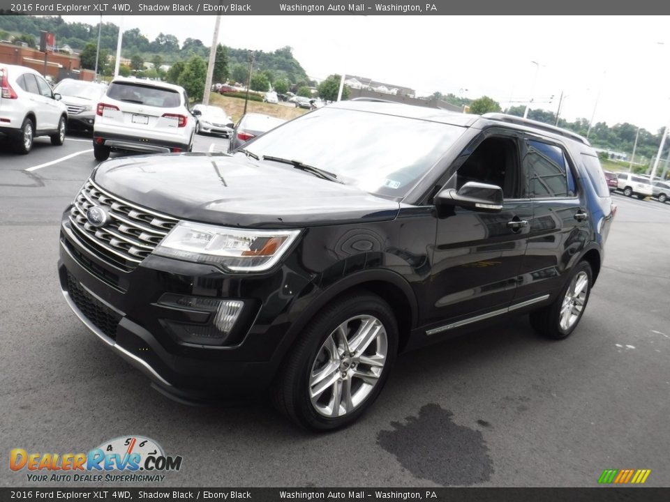 2016 Ford Explorer XLT 4WD Shadow Black / Ebony Black Photo #4
