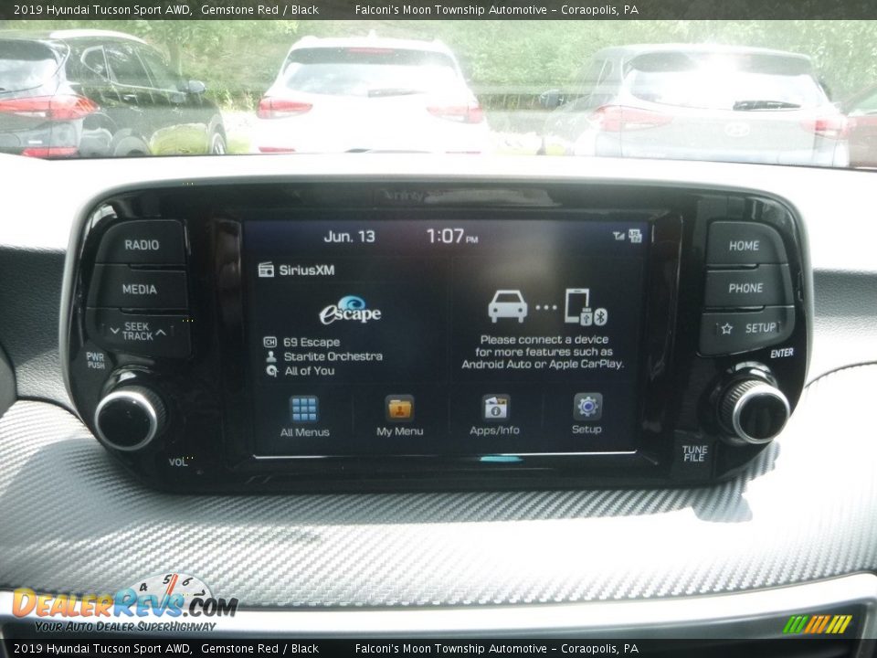 2019 Hyundai Tucson Sport AWD Gemstone Red / Black Photo #13