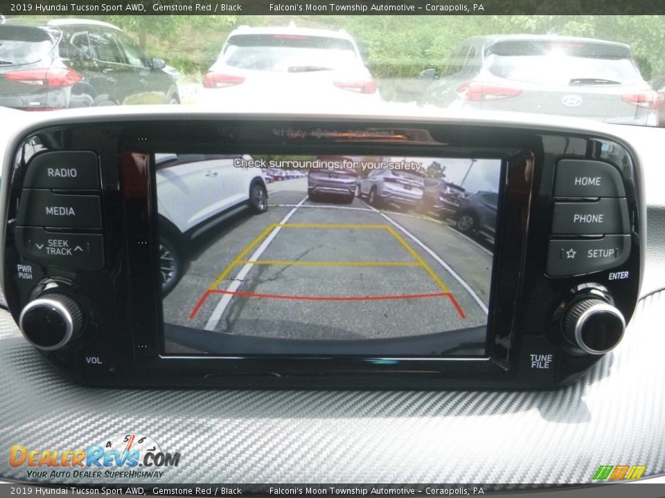 2019 Hyundai Tucson Sport AWD Gemstone Red / Black Photo #15