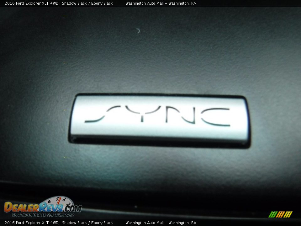 2016 Ford Explorer XLT 4WD Shadow Black / Ebony Black Photo #18