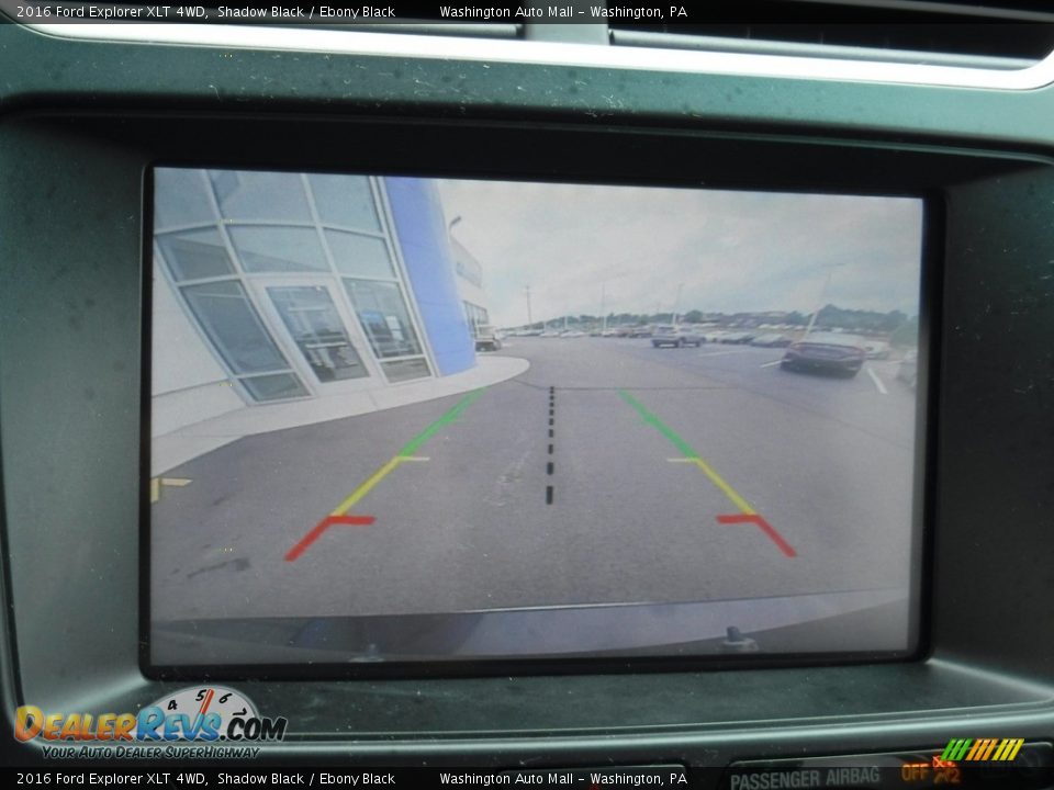 2016 Ford Explorer XLT 4WD Shadow Black / Ebony Black Photo #20