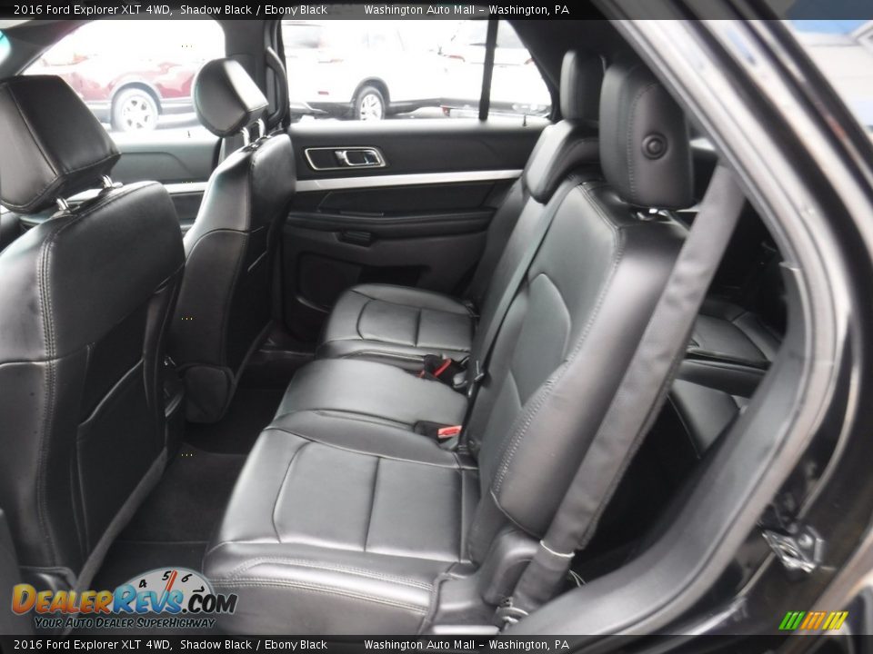 2016 Ford Explorer XLT 4WD Shadow Black / Ebony Black Photo #25