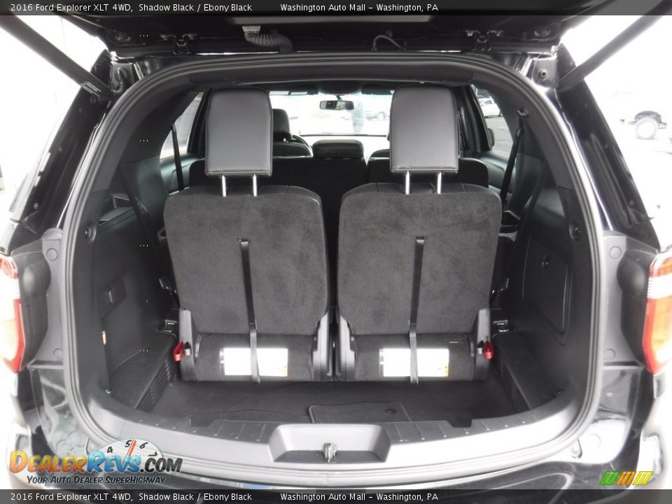 2016 Ford Explorer XLT 4WD Shadow Black / Ebony Black Photo #27