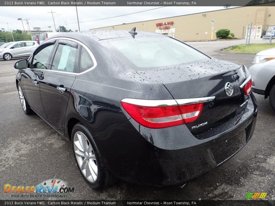 2013 Buick Verano FWD Carbon Black Metallic / Medium Titanium Photo #2