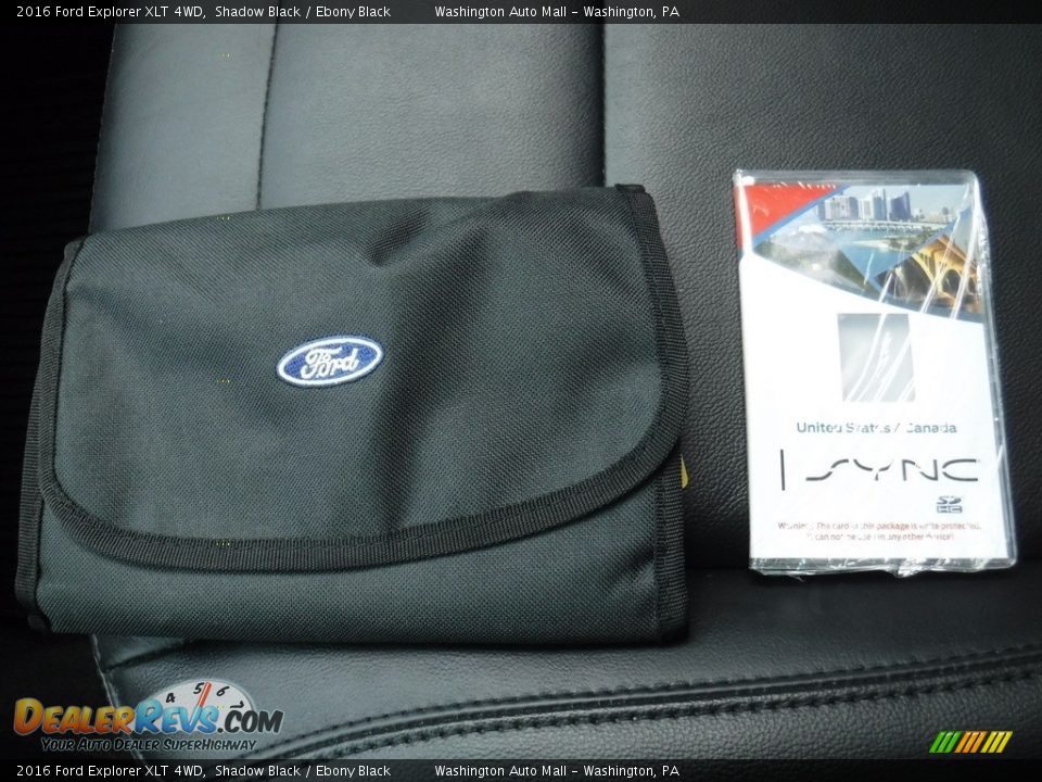 2016 Ford Explorer XLT 4WD Shadow Black / Ebony Black Photo #31