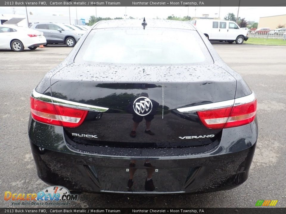 2013 Buick Verano FWD Carbon Black Metallic / Medium Titanium Photo #3
