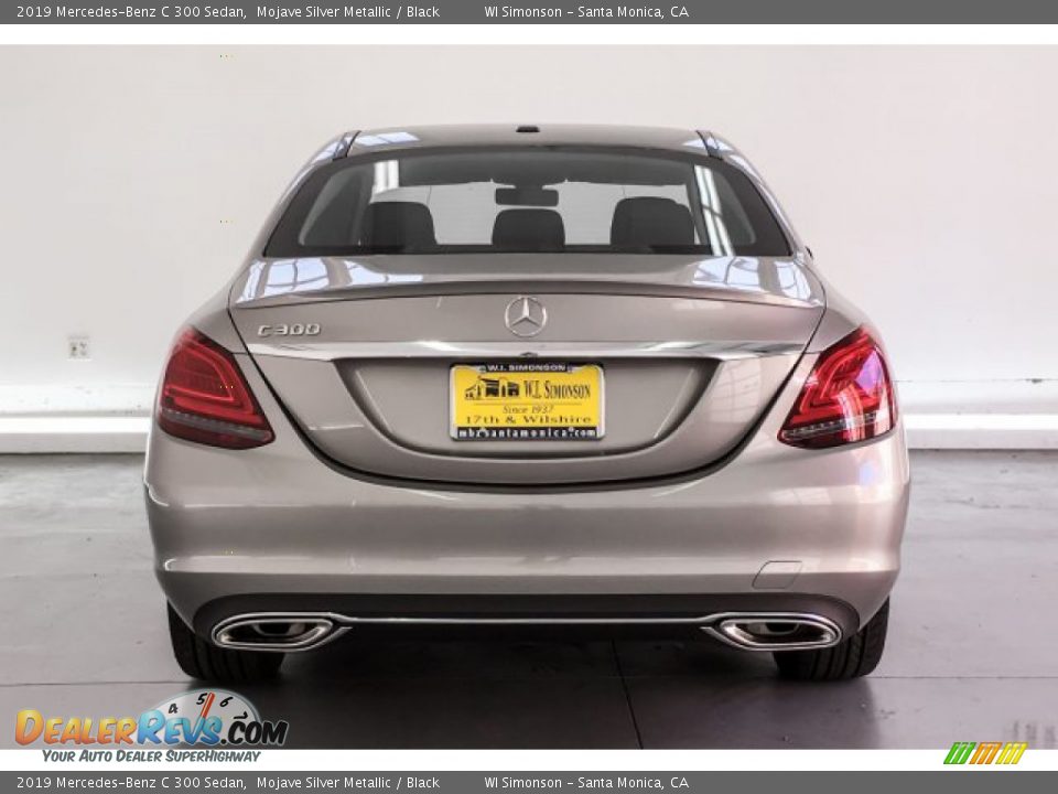 2019 Mercedes-Benz C 300 Sedan Mojave Silver Metallic / Black Photo #3