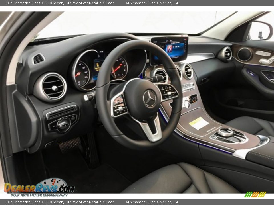 2019 Mercedes-Benz C 300 Sedan Mojave Silver Metallic / Black Photo #4