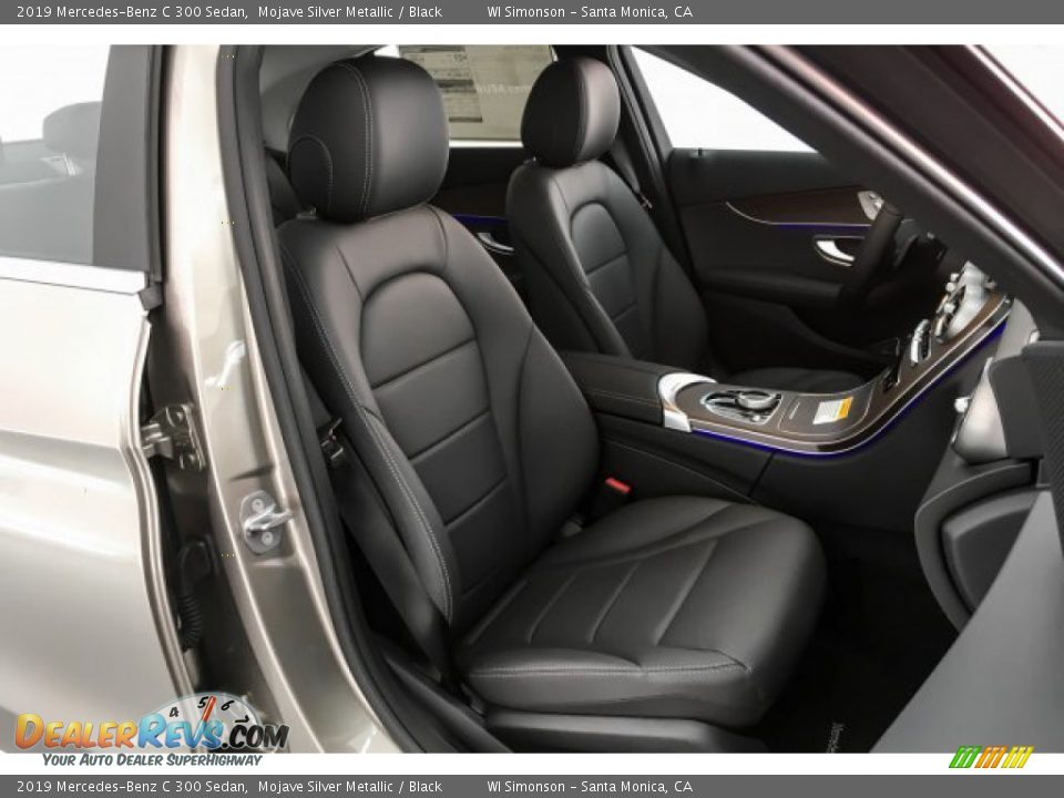 2019 Mercedes-Benz C 300 Sedan Mojave Silver Metallic / Black Photo #5