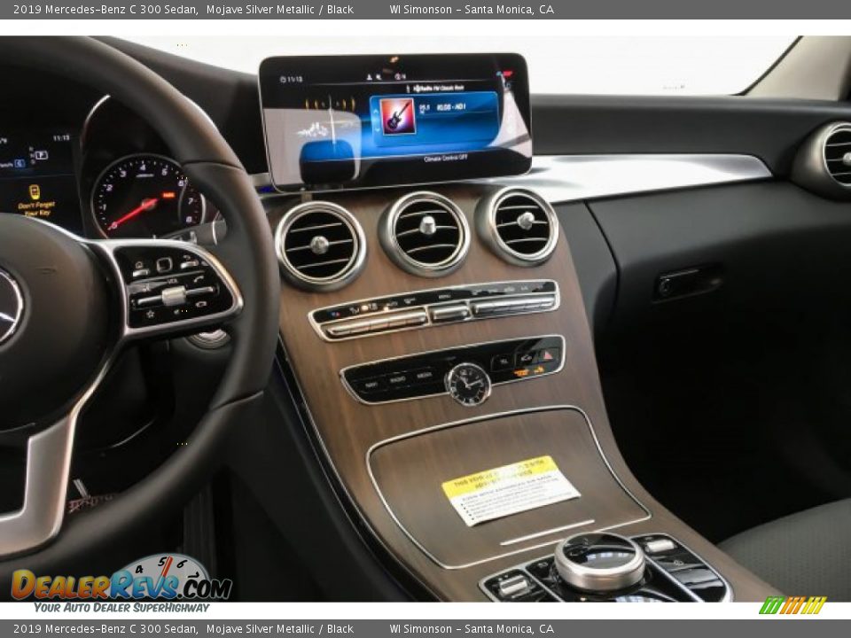 2019 Mercedes-Benz C 300 Sedan Mojave Silver Metallic / Black Photo #6