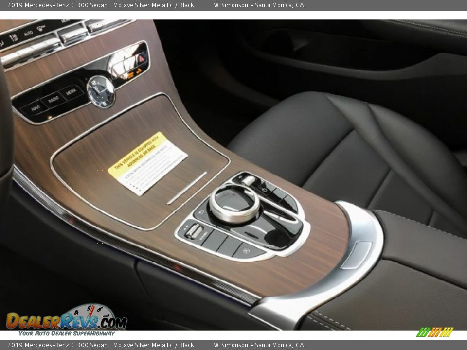 2019 Mercedes-Benz C 300 Sedan Mojave Silver Metallic / Black Photo #7