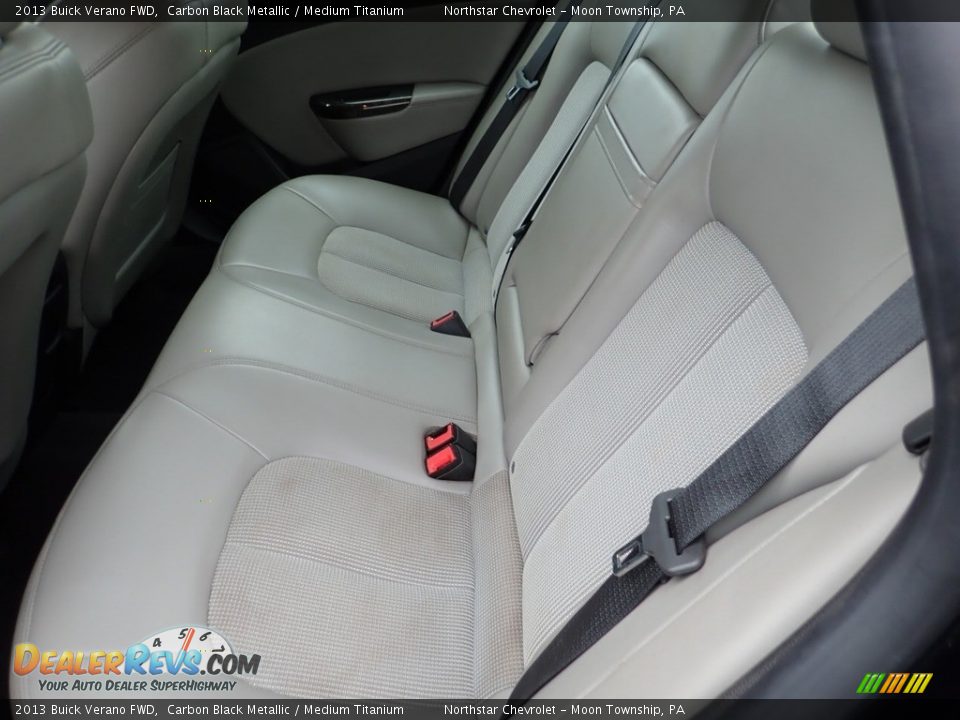 2013 Buick Verano FWD Carbon Black Metallic / Medium Titanium Photo #9