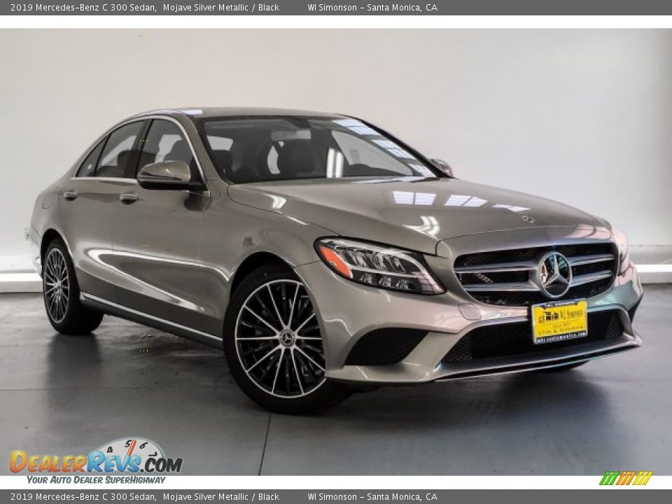 2019 Mercedes-Benz C 300 Sedan Mojave Silver Metallic / Black Photo #12