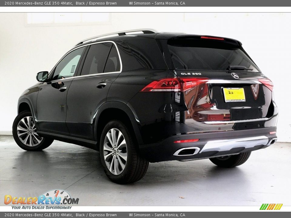 2020 Mercedes-Benz GLE 350 4Matic Black / Espresso Brown Photo #2