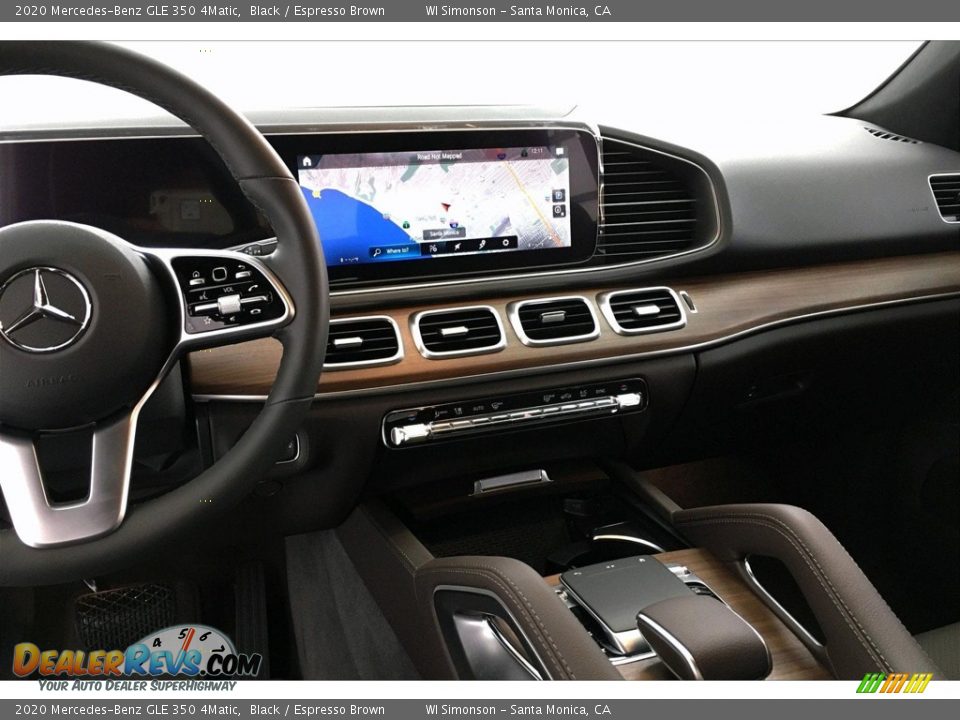 2020 Mercedes-Benz GLE 350 4Matic Black / Espresso Brown Photo #6