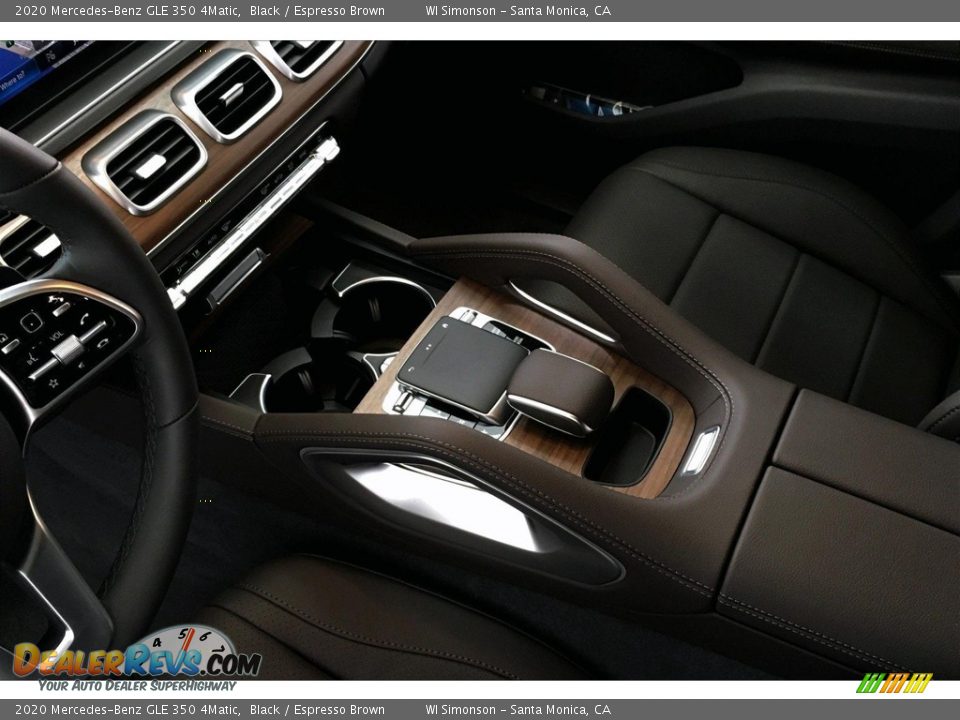 2020 Mercedes-Benz GLE 350 4Matic Black / Espresso Brown Photo #7