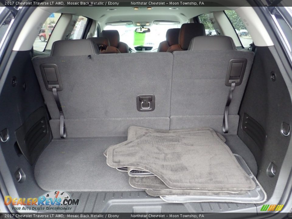 2017 Chevrolet Traverse LT AWD Mosaic Black Metallic / Ebony Photo #7