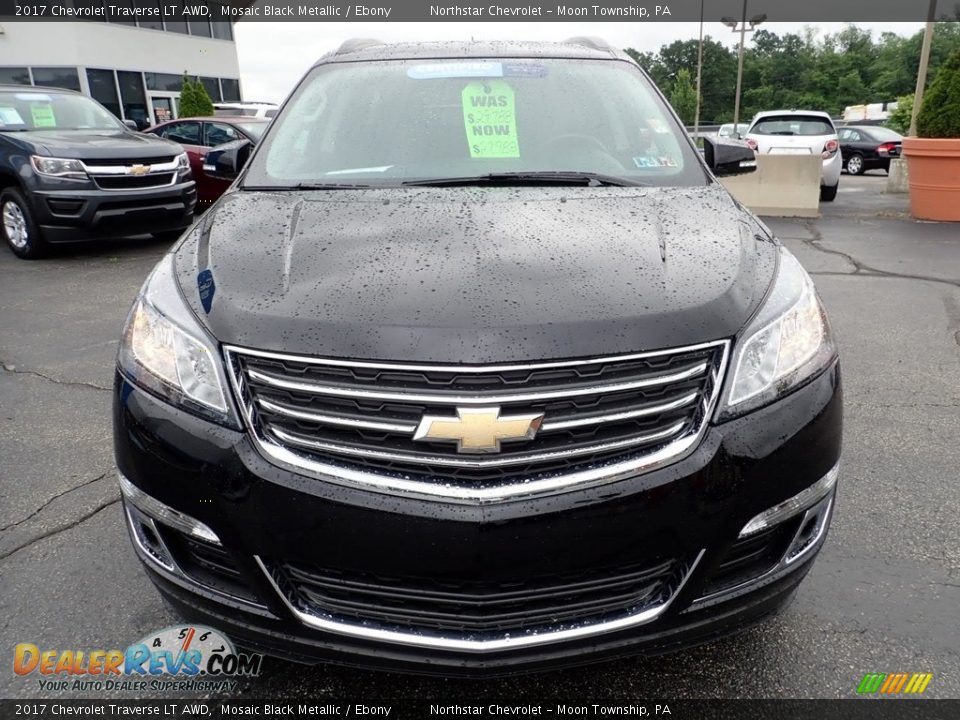 2017 Chevrolet Traverse LT AWD Mosaic Black Metallic / Ebony Photo #13