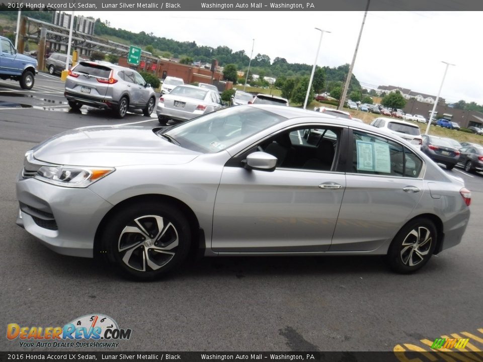 2016 Honda Accord LX Sedan Lunar Silver Metallic / Black Photo #6