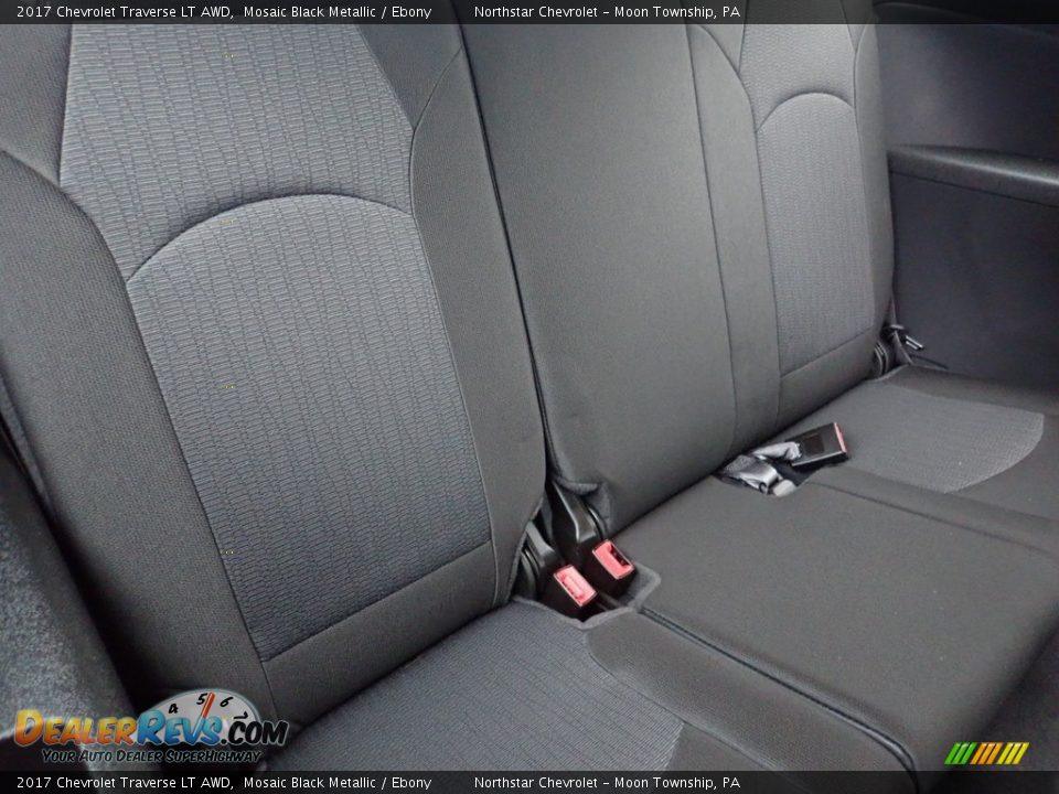 2017 Chevrolet Traverse LT AWD Mosaic Black Metallic / Ebony Photo #19
