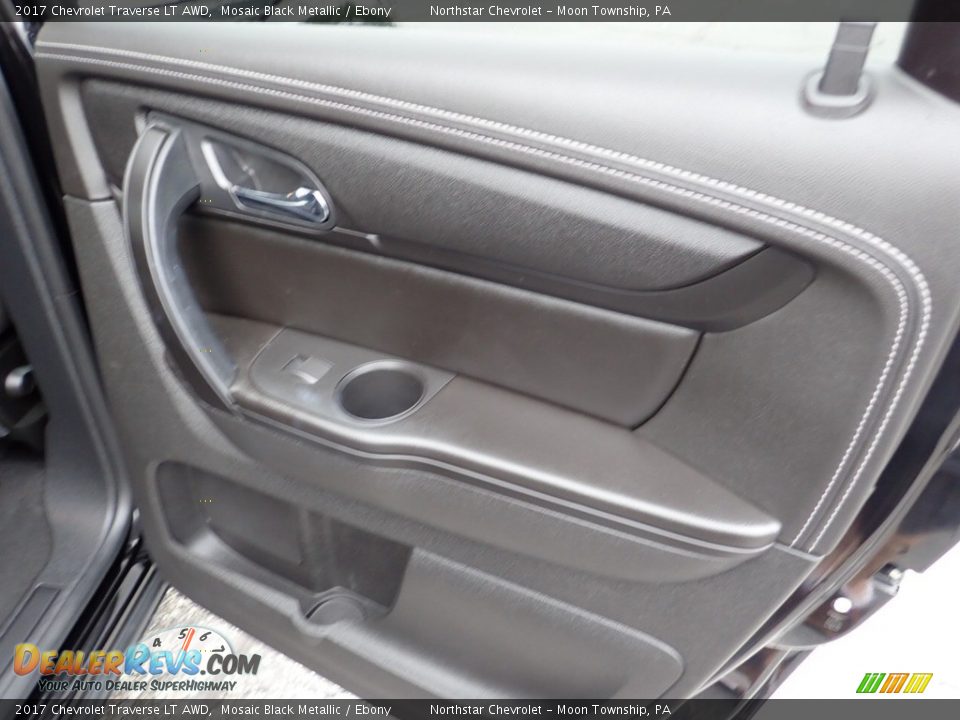 2017 Chevrolet Traverse LT AWD Mosaic Black Metallic / Ebony Photo #20
