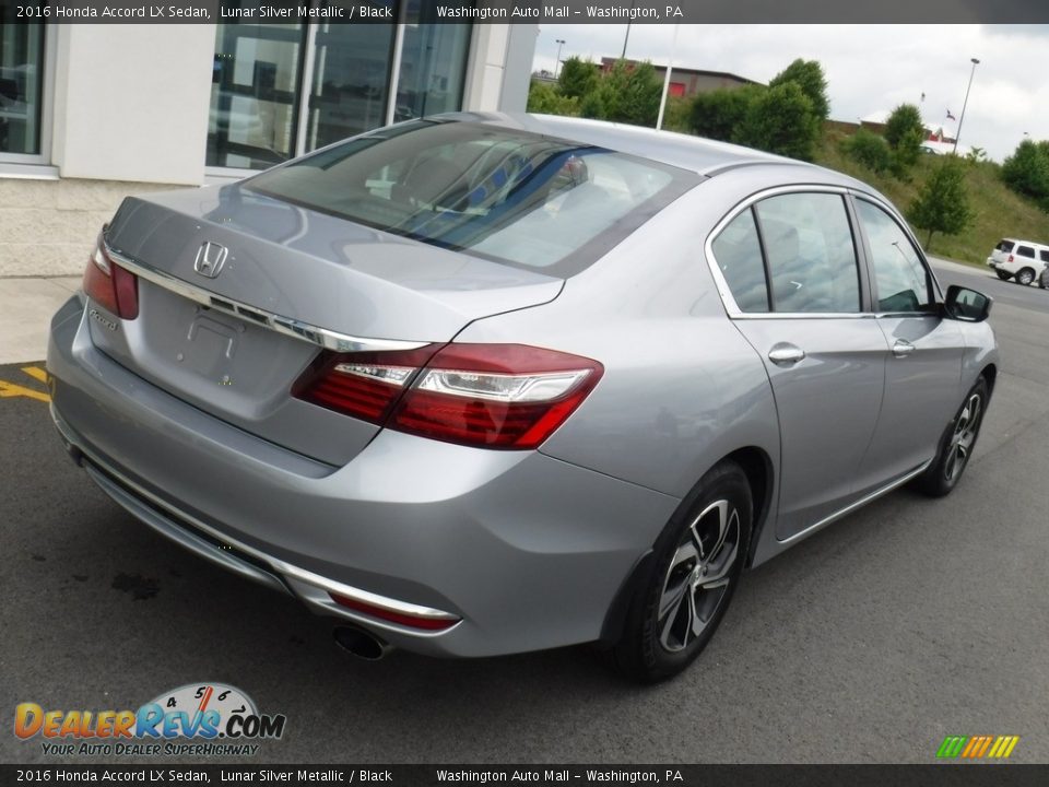 2016 Honda Accord LX Sedan Lunar Silver Metallic / Black Photo #8