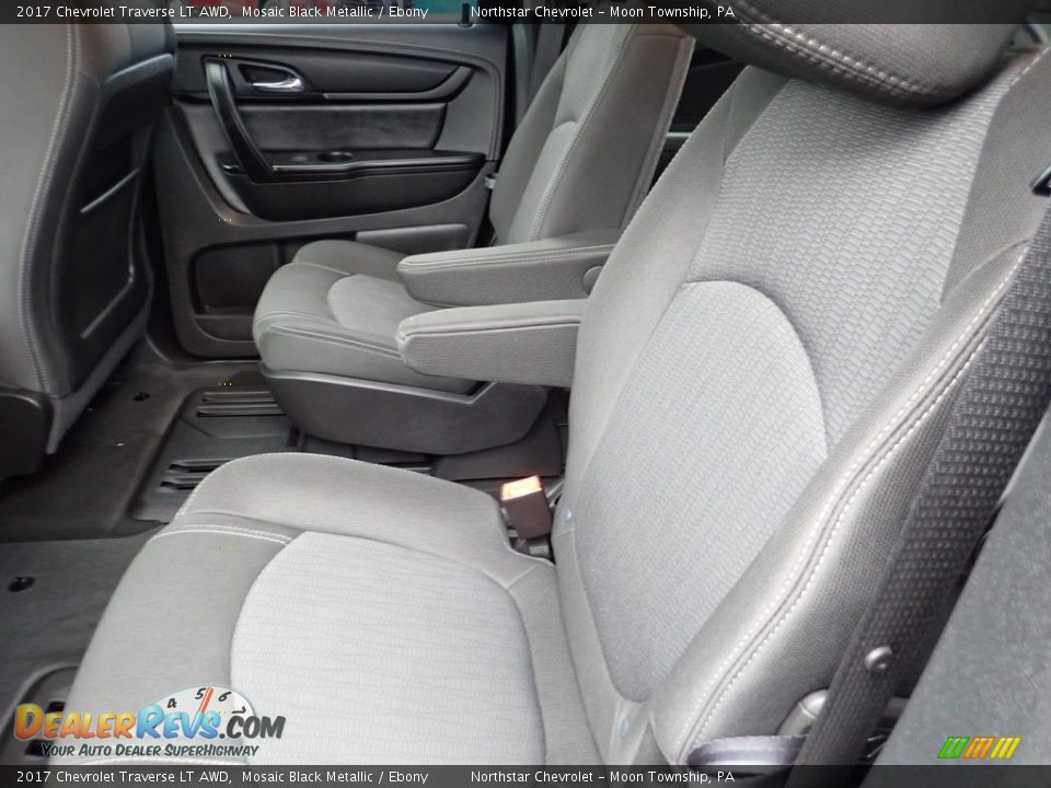 2017 Chevrolet Traverse LT AWD Mosaic Black Metallic / Ebony Photo #22