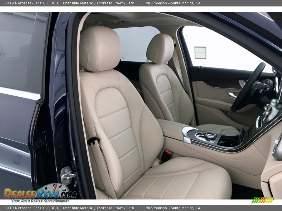2019 Mercedes-Benz GLC 300 Lunar Blue Metallic / Espresso Brown/Black Photo #5