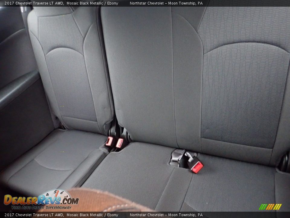 2017 Chevrolet Traverse LT AWD Mosaic Black Metallic / Ebony Photo #24