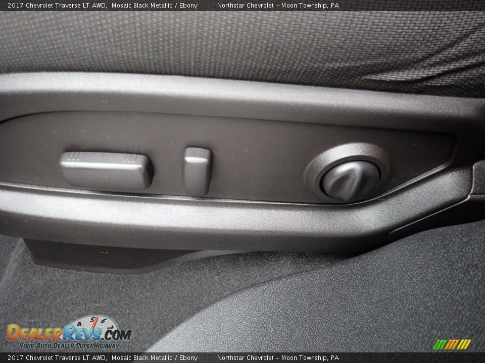 2017 Chevrolet Traverse LT AWD Mosaic Black Metallic / Ebony Photo #26