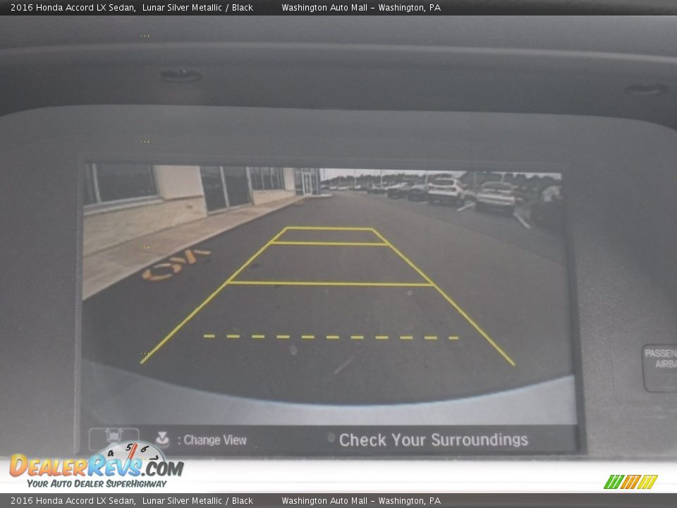 2016 Honda Accord LX Sedan Lunar Silver Metallic / Black Photo #15