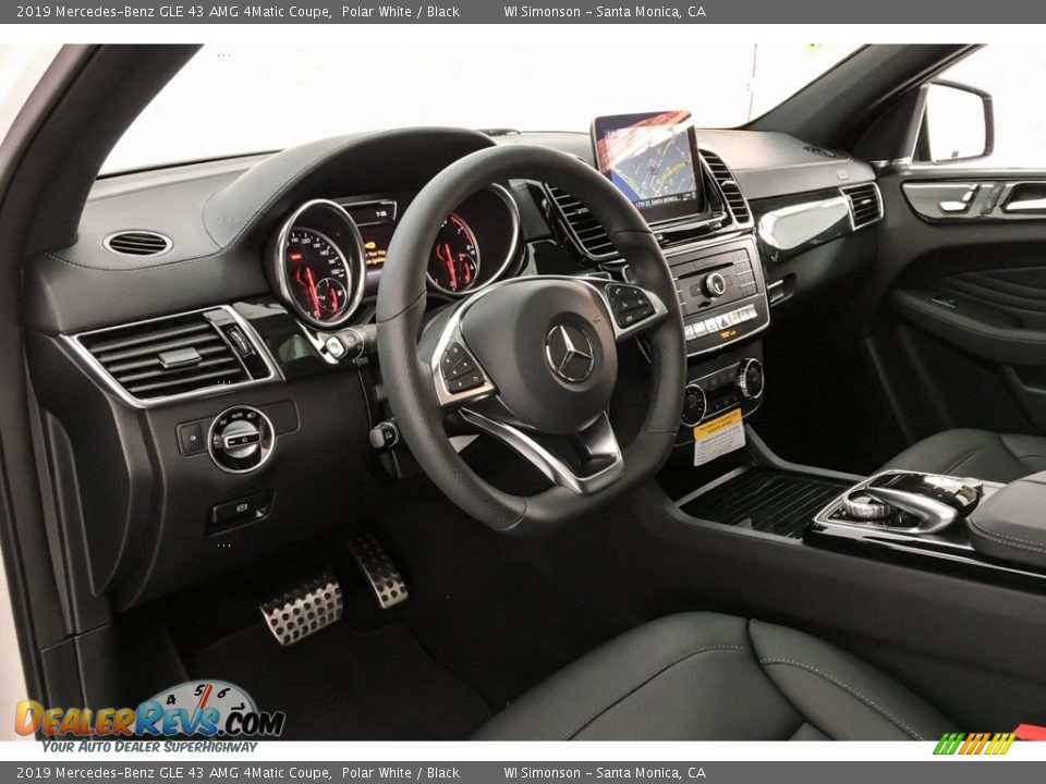 2019 Mercedes-Benz GLE 43 AMG 4Matic Coupe Polar White / Black Photo #4