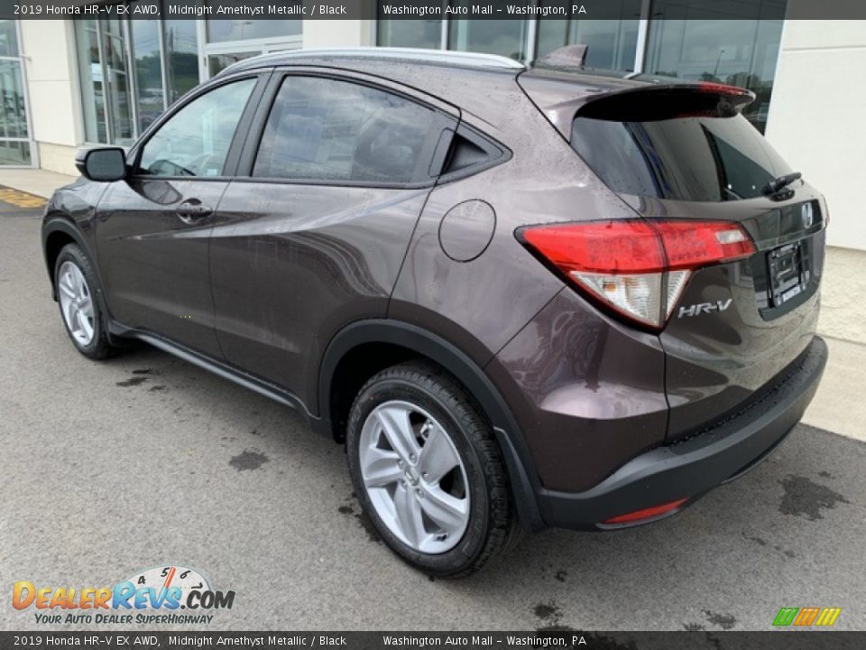 2019 Honda HR-V EX AWD Midnight Amethyst Metallic / Black Photo #7