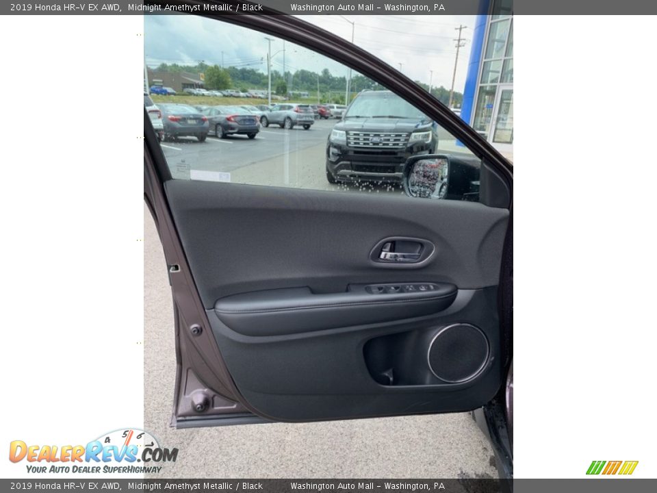 2019 Honda HR-V EX AWD Midnight Amethyst Metallic / Black Photo #10