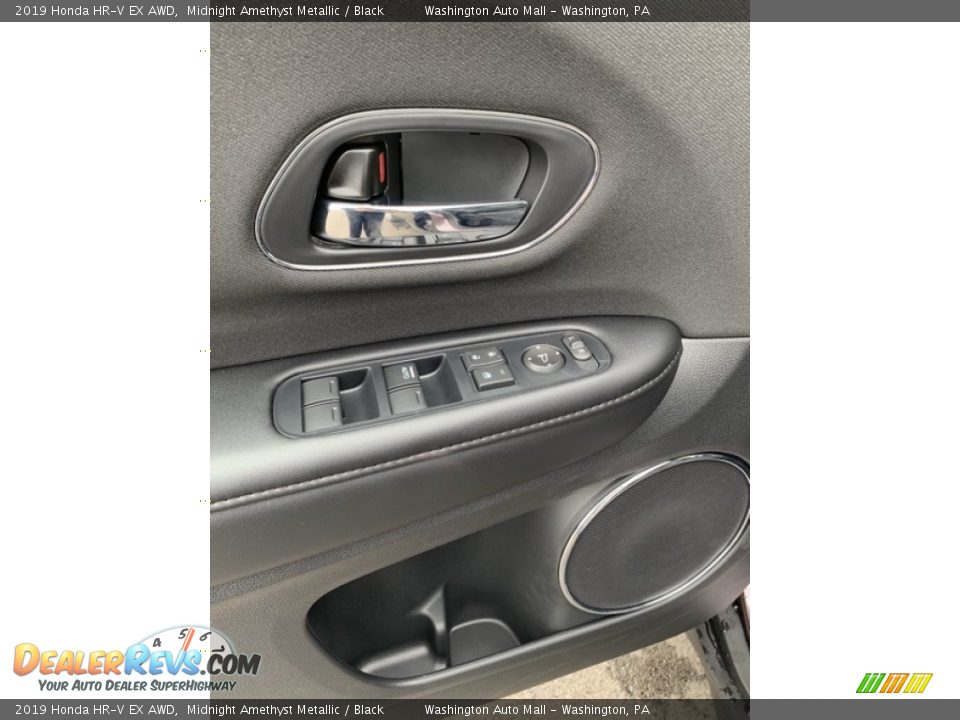 2019 Honda HR-V EX AWD Midnight Amethyst Metallic / Black Photo #11