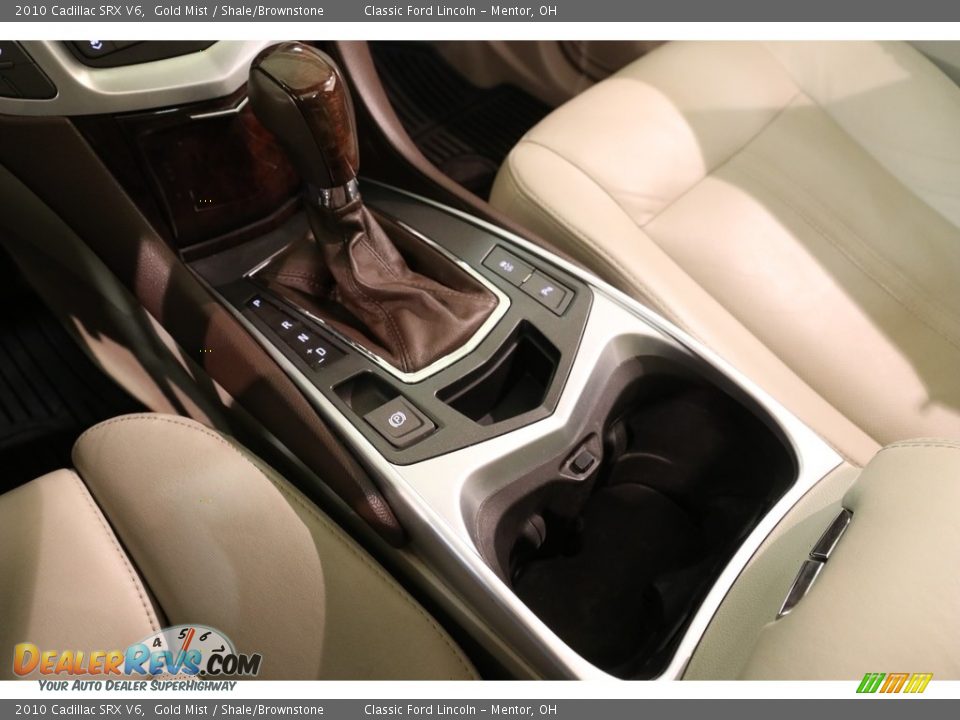 2010 Cadillac SRX V6 Gold Mist / Shale/Brownstone Photo #11
