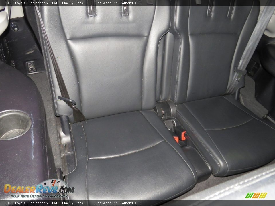 2013 Toyota Highlander SE 4WD Black / Black Photo #29