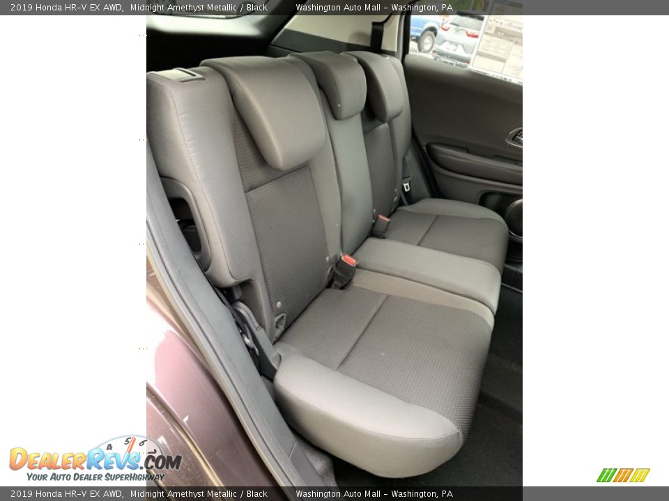 2019 Honda HR-V EX AWD Midnight Amethyst Metallic / Black Photo #24