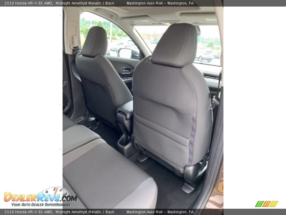 2019 Honda HR-V EX AWD Midnight Amethyst Metallic / Black Photo #25