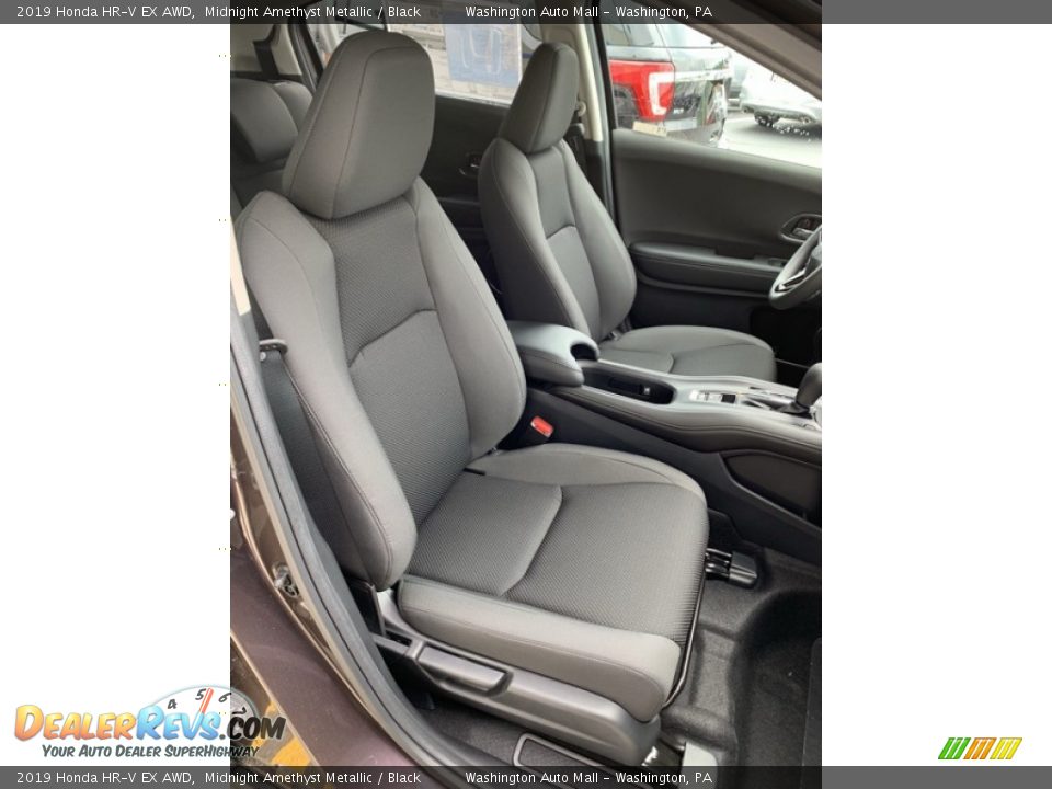 2019 Honda HR-V EX AWD Midnight Amethyst Metallic / Black Photo #27