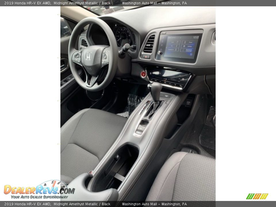 2019 Honda HR-V EX AWD Midnight Amethyst Metallic / Black Photo #28