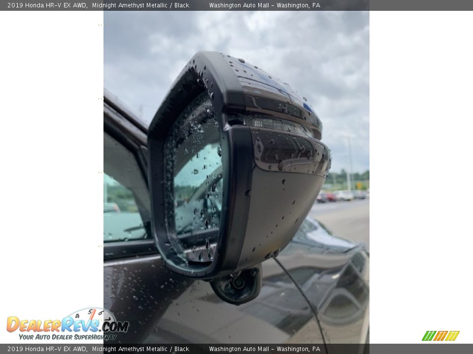 2019 Honda HR-V EX AWD Midnight Amethyst Metallic / Black Photo #29
