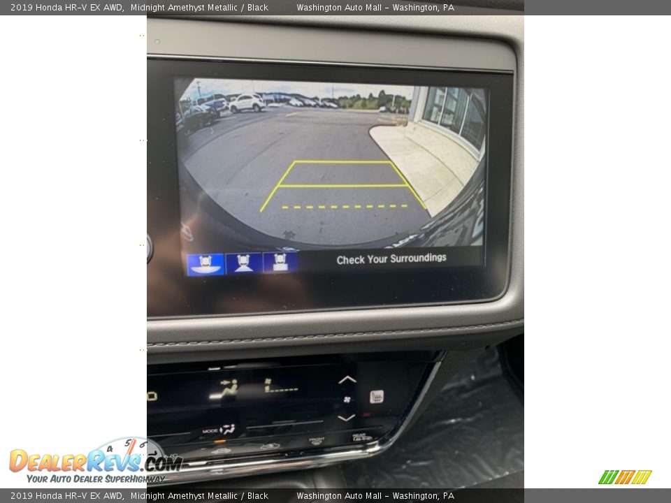 2019 Honda HR-V EX AWD Midnight Amethyst Metallic / Black Photo #33