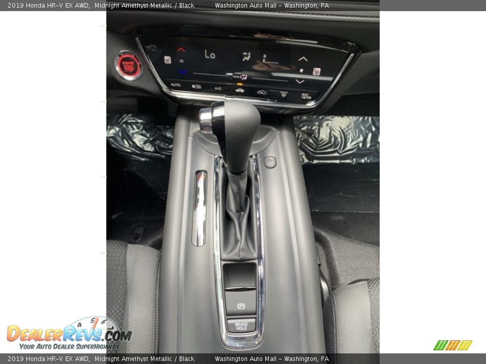 2019 Honda HR-V EX AWD Midnight Amethyst Metallic / Black Photo #34