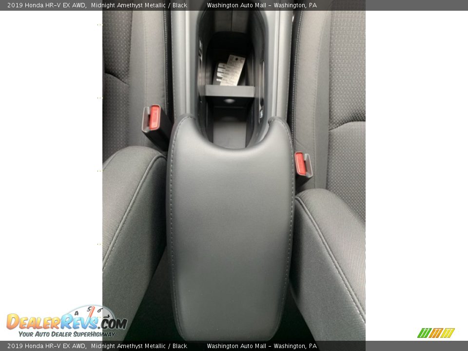 2019 Honda HR-V EX AWD Midnight Amethyst Metallic / Black Photo #35
