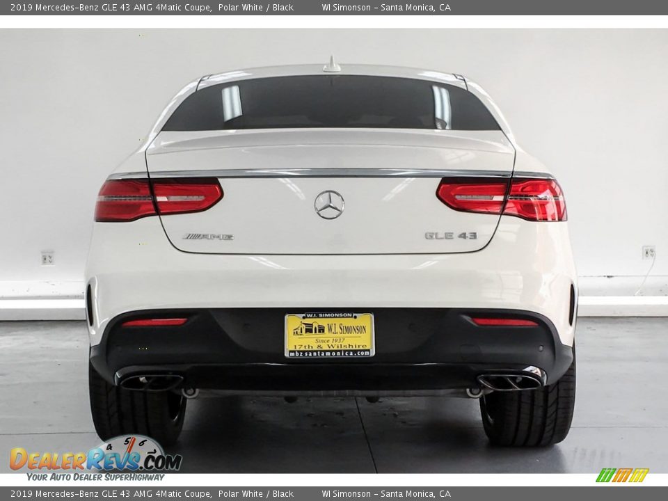 2019 Mercedes-Benz GLE 43 AMG 4Matic Coupe Polar White / Black Photo #3