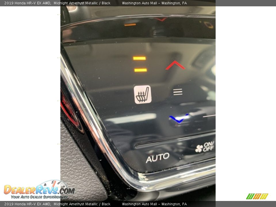 2019 Honda HR-V EX AWD Midnight Amethyst Metallic / Black Photo #36