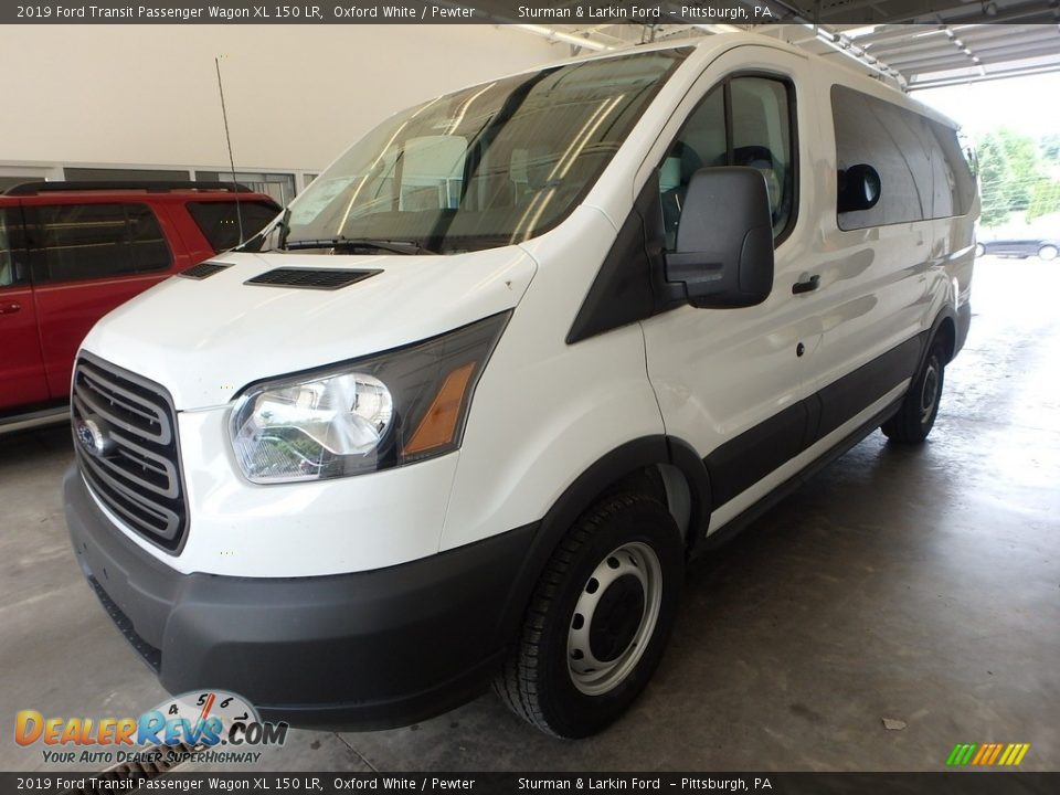 2019 Ford Transit Passenger Wagon XL 150 LR Oxford White / Pewter Photo #5